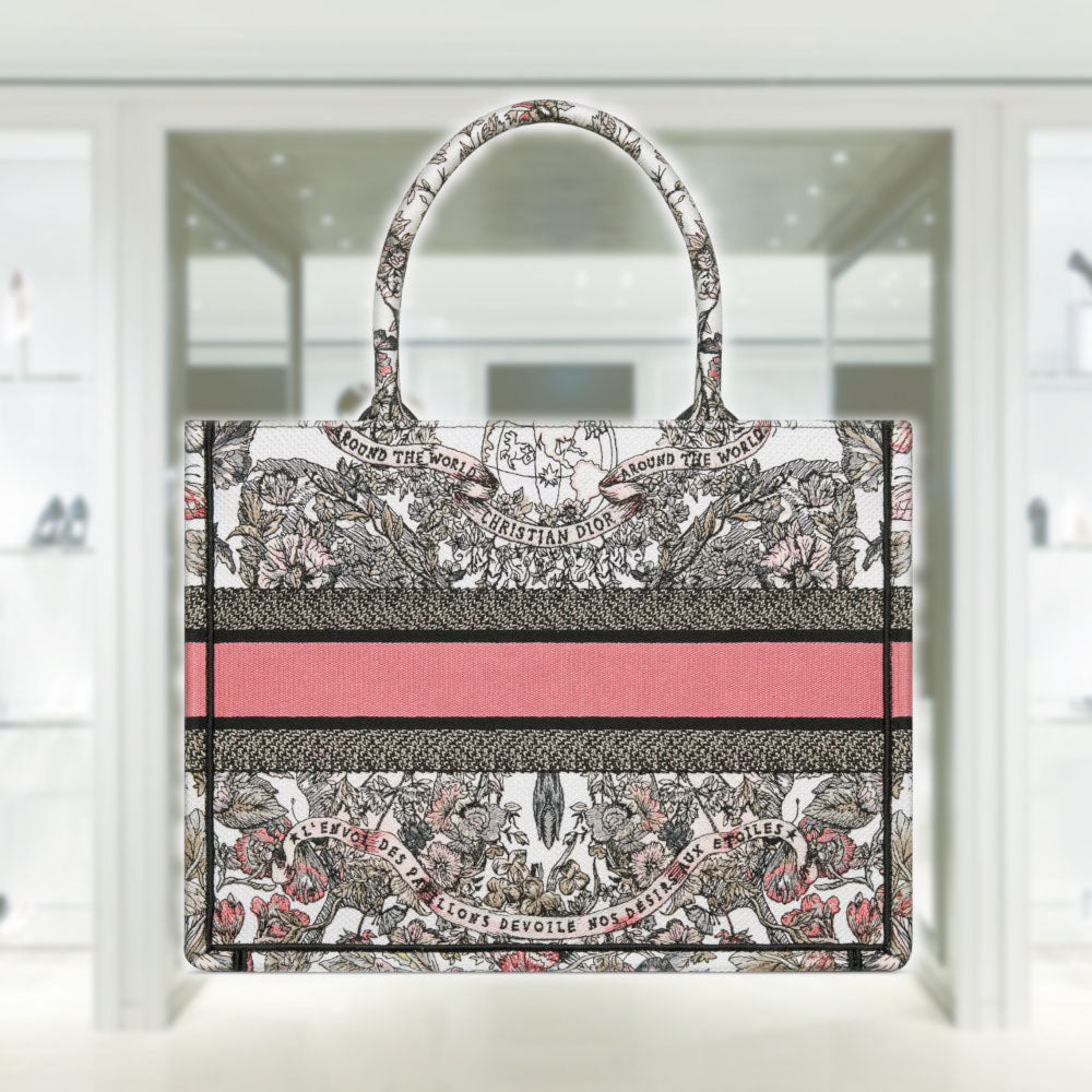 DIOR BOOK TOTE BAG MEDIUM