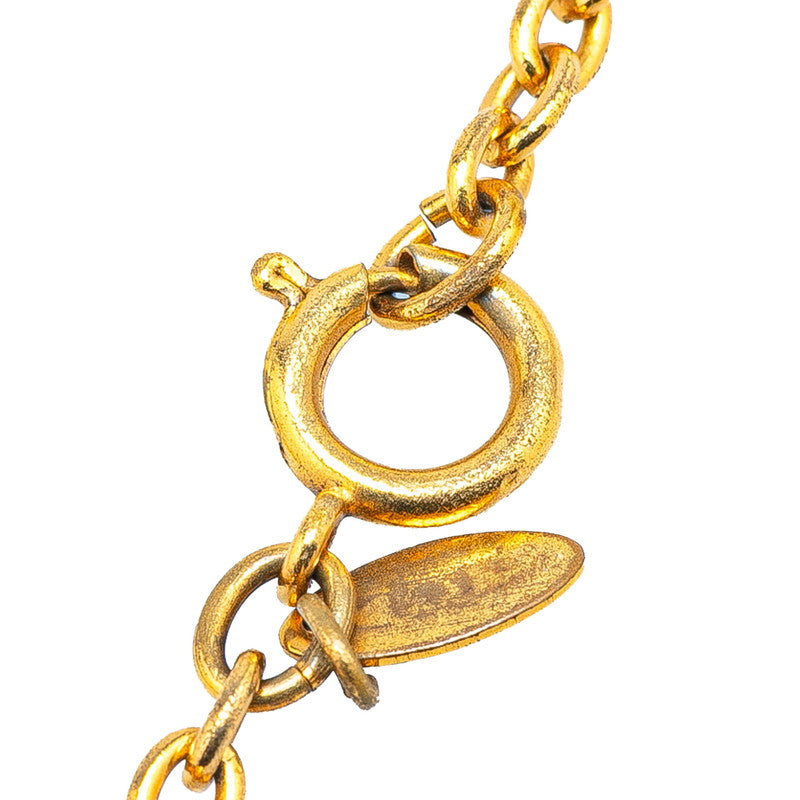 Chanel Coco Mark Matelasse Necklace