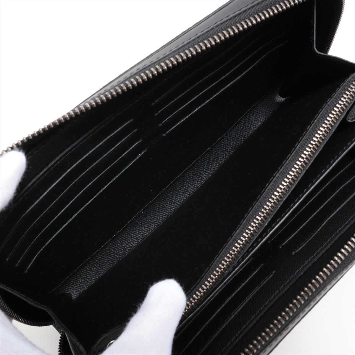 Louis Vuitton monogram zipper XL M61698 round zipper wallet responsiveness