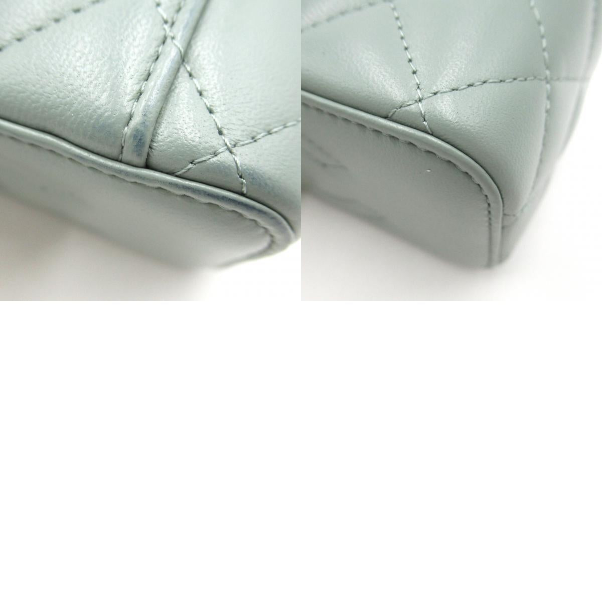 Chanel Vanity Chain Shoulder Bag Green AP1341