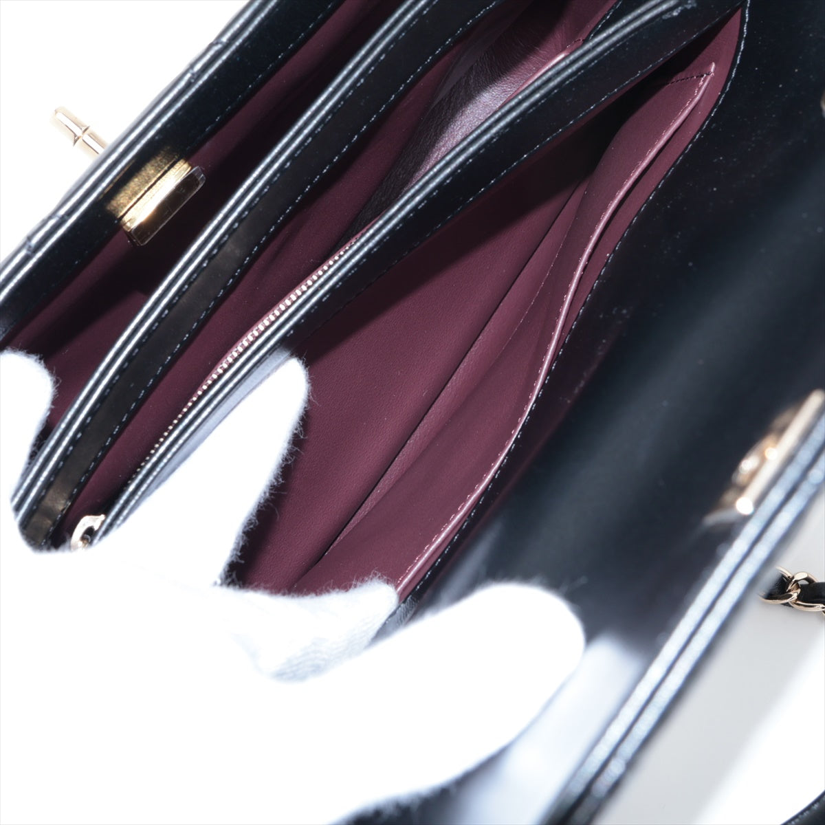 Chanel Matrasse 2WAY Shoulder Bag Black G