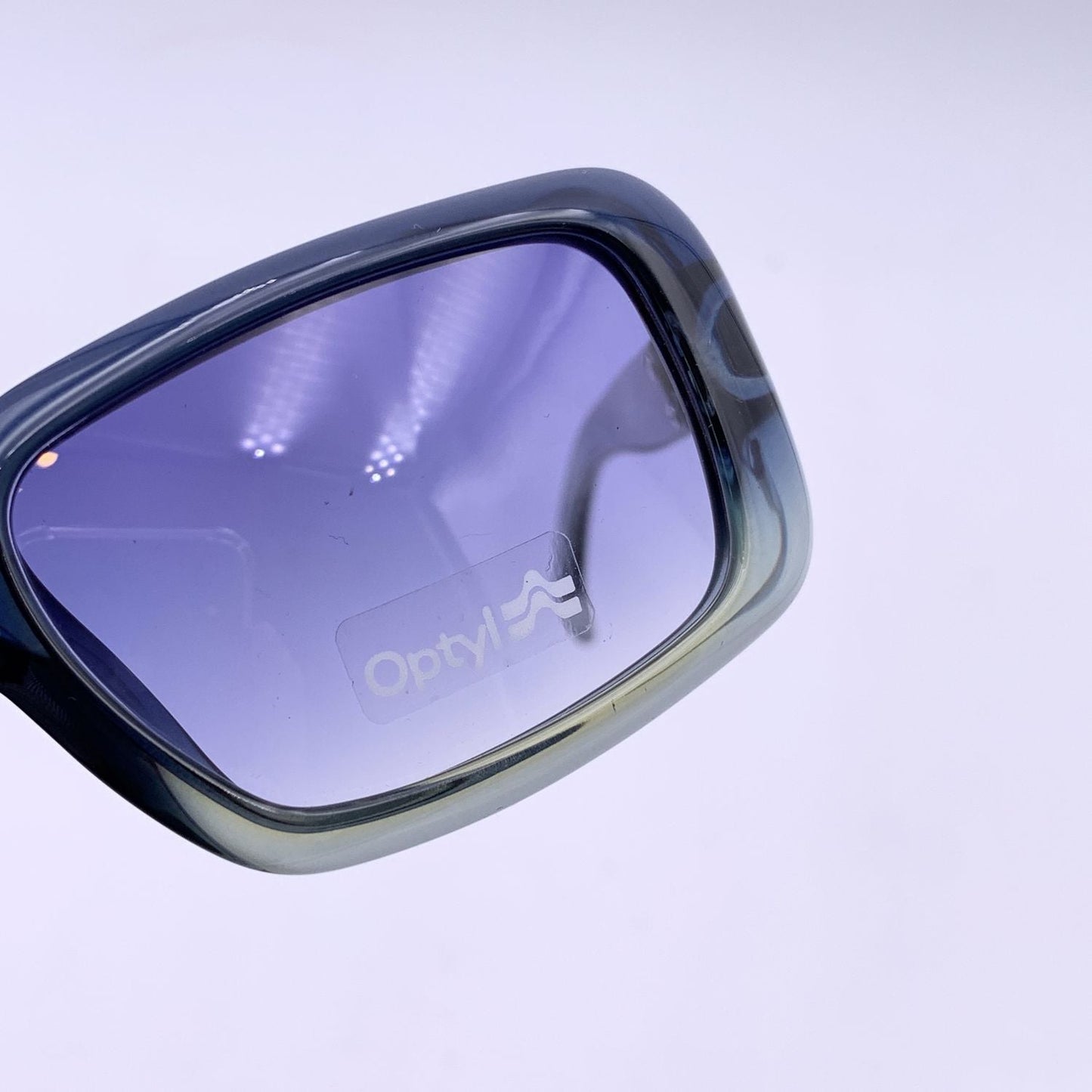CHRISTIAN DIOR Vintage Blue Cour Carre 54Z Sunglasses 51/20 130Mm