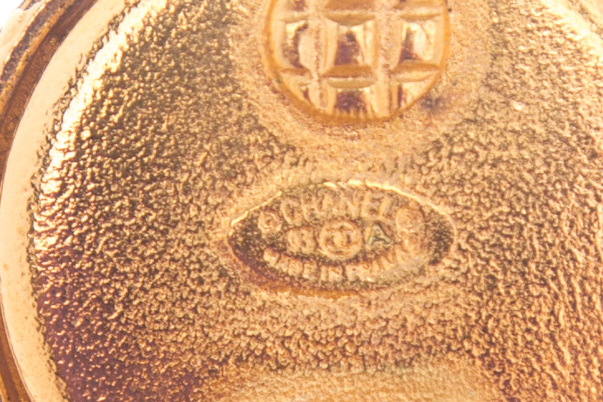 Chanel Gold & Pearl Tassel 93 Earrings