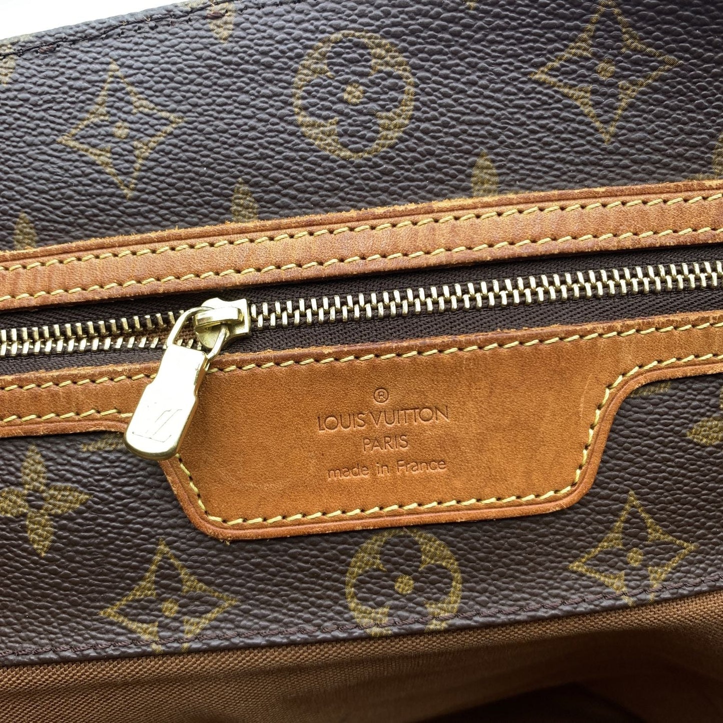 LOUIS VUITTON Louis Vuitton Tote Bag Vintage Shopping Tote