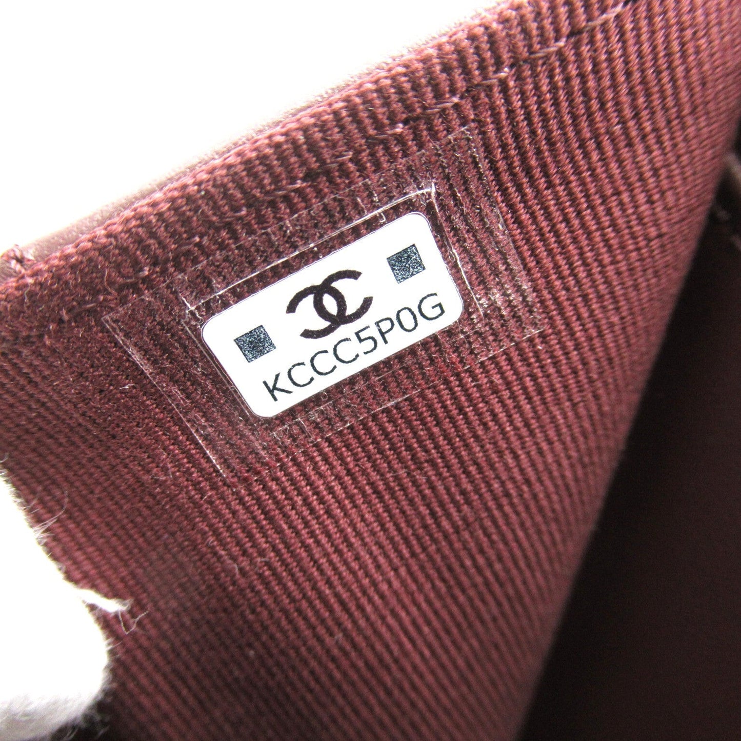CHANEL Small Flap Wallet Three Fold Wallet Wallet Cabia S Black AP0230
