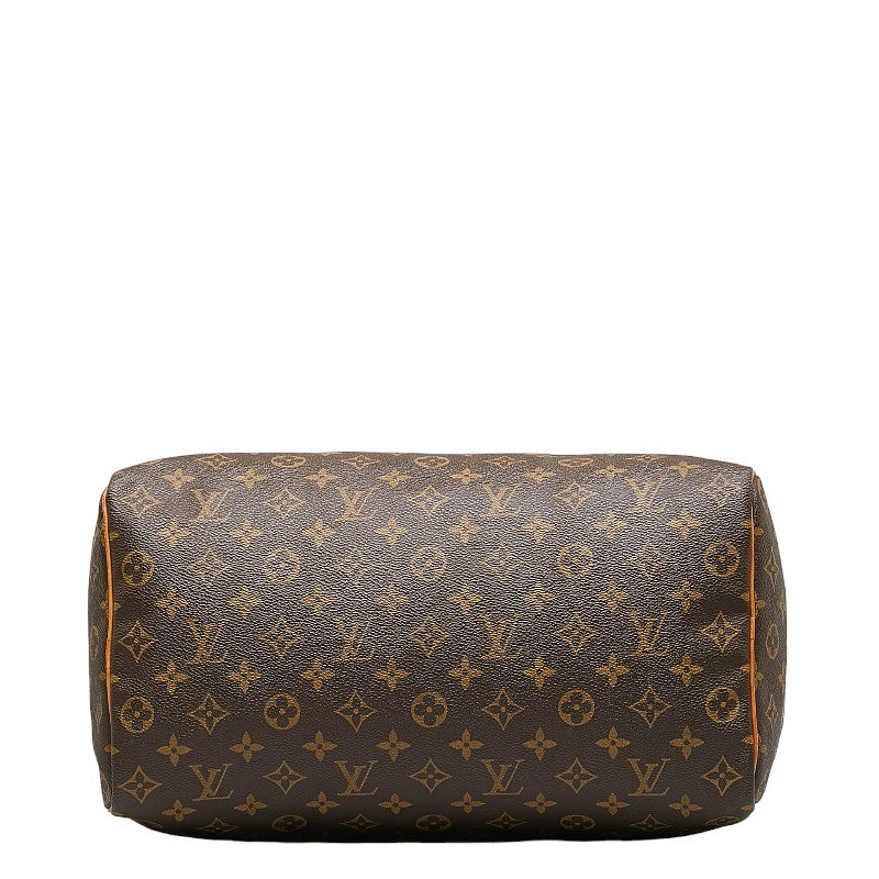 Louis Vuitton Monogram Speed 35 Handbag M41107 Brown PVC Leather Louis Vuitton
