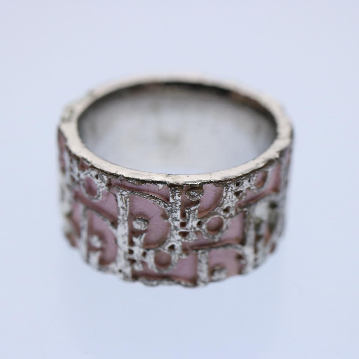 CHRISTIAN DIOR Ring Pink Auth ep2560