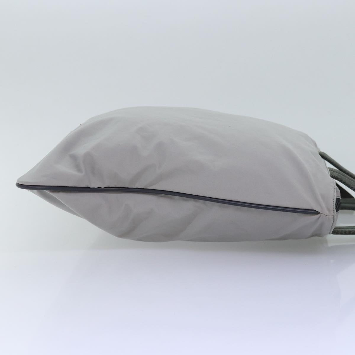 PRADA Sports Tote Bag Nylon Gray Auth ep4219