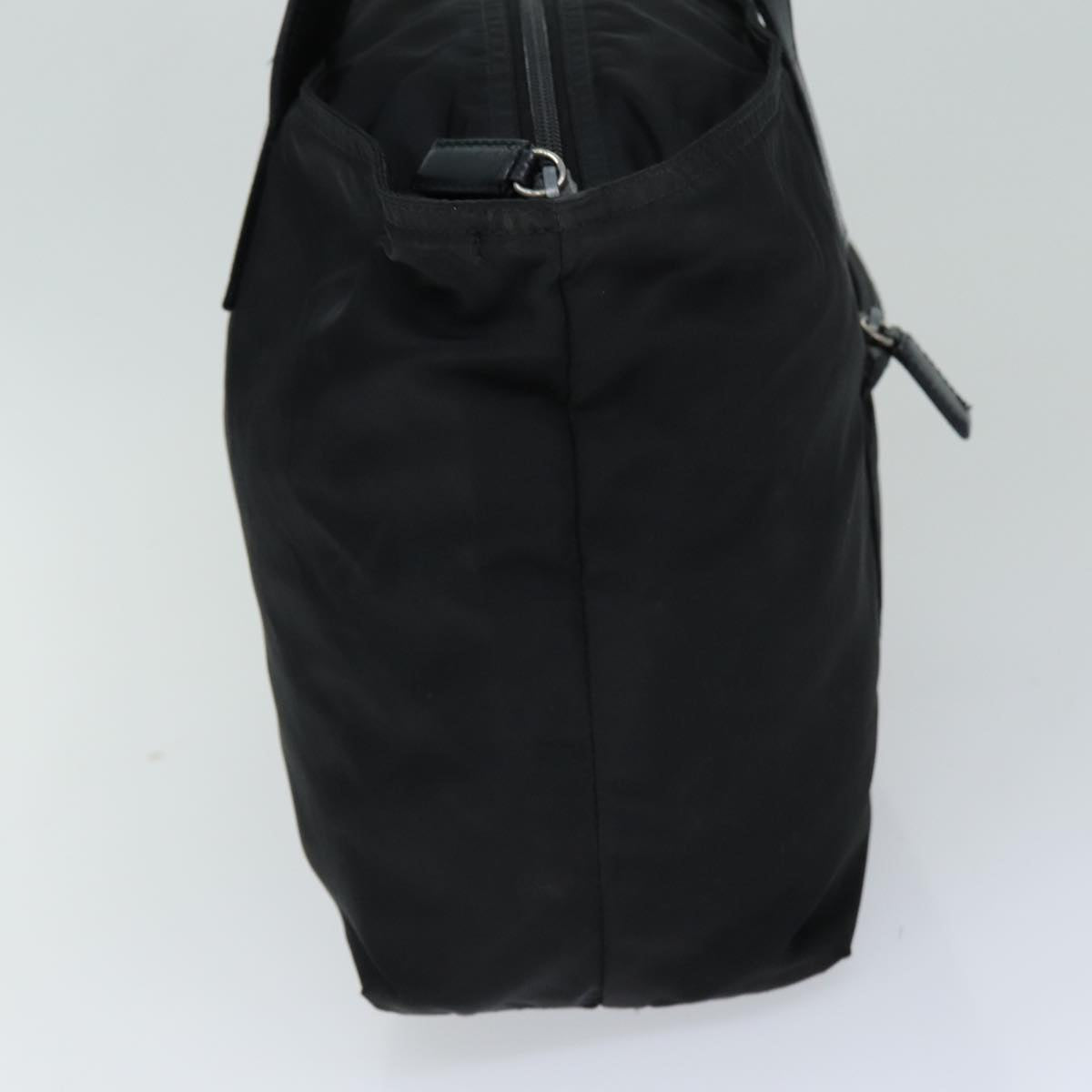 PRADA Tote Bag Nylon Black Auth ep4312