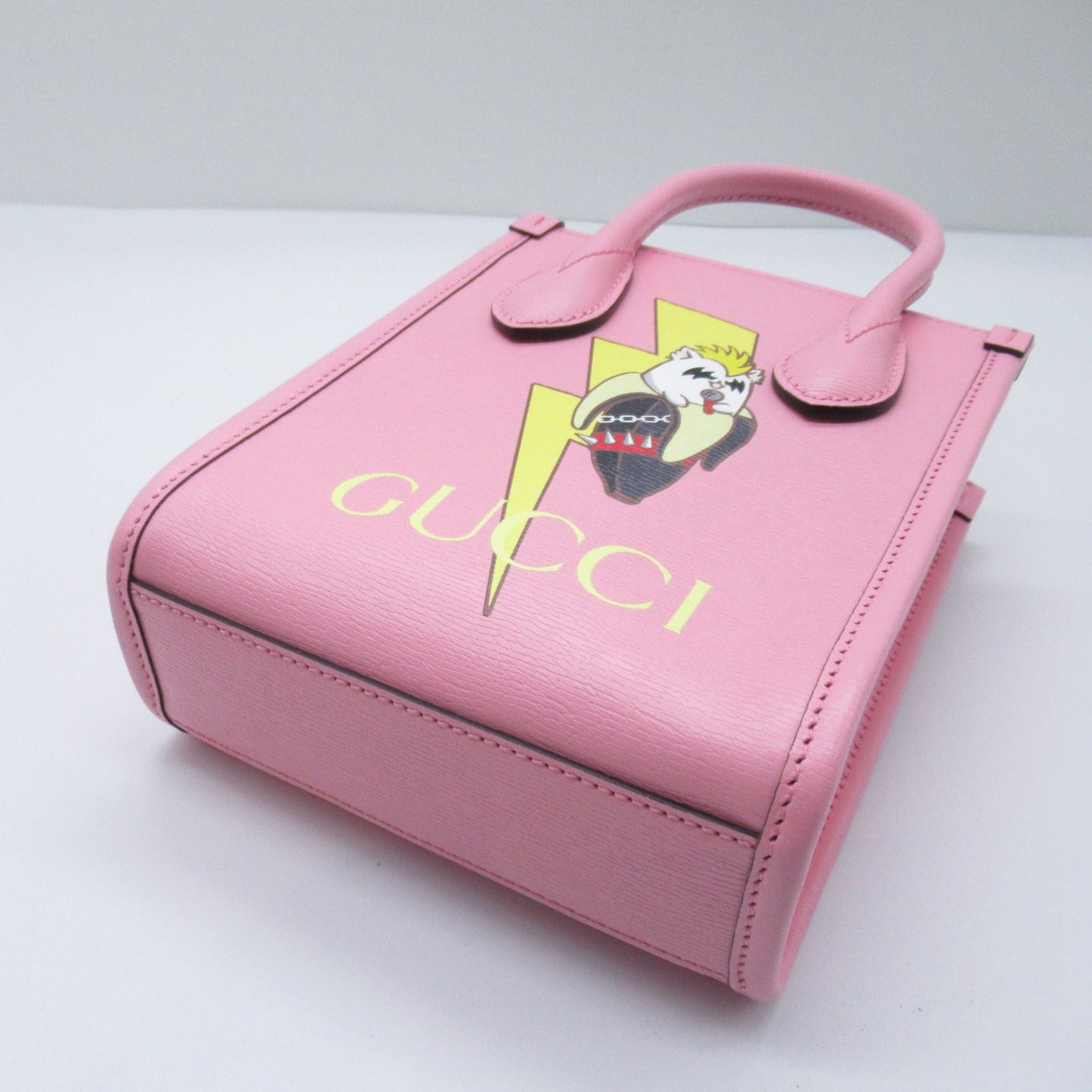 Gucci 2W Handbag Handbag Handbag Leather Pink 671623