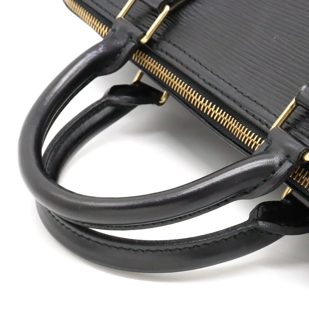 LOUIS VUITTON Louis Vuitton Epic Speed 30 Bag Mini Boston Bag Black Black Black Gold M59022