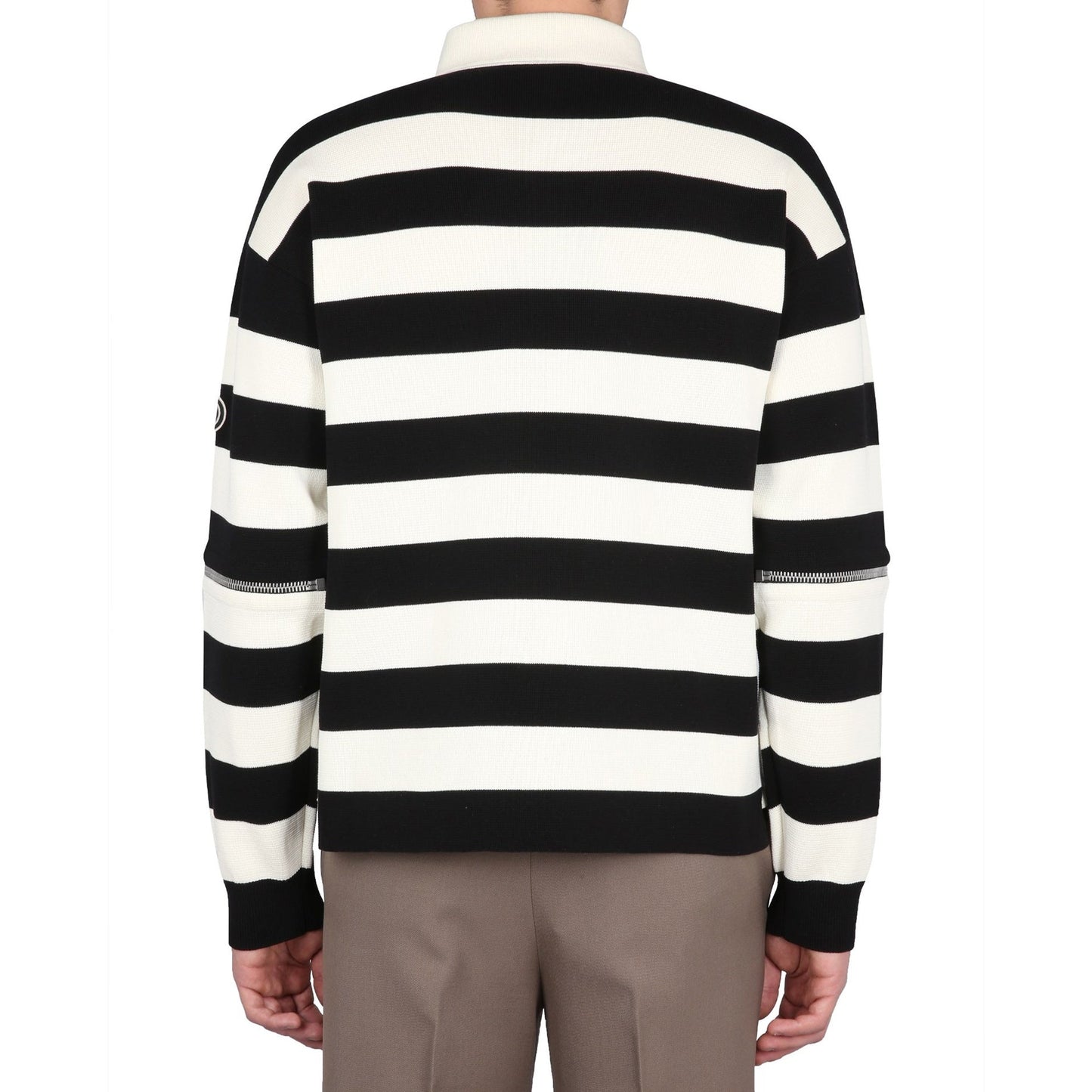 Gucci Striped Cotton Polo Men