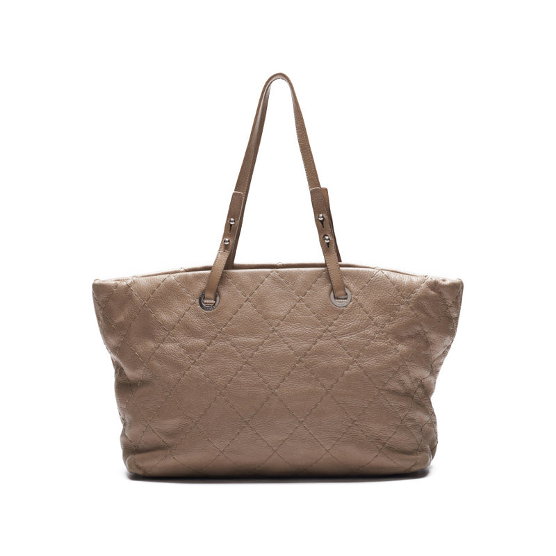 CHANEL CHANEL Matrasse Wild Stitch Tote Bag St Caviar S Beige (Silver G ) Bag Tote Bag Bag Ladies Bag Hybrid 【 Delivery】 es s Online