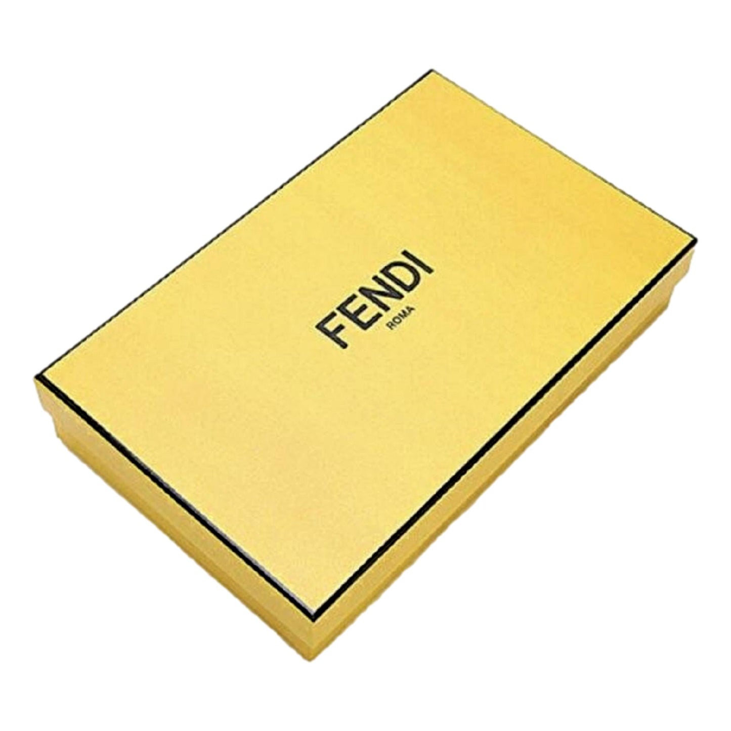 Fendi Roma Ghiaia Smooth Calf Leather Continental Wallet