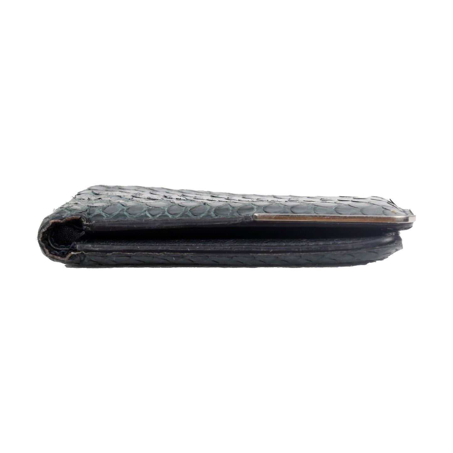 DIOR Dior Snakeskin Leather Wallet