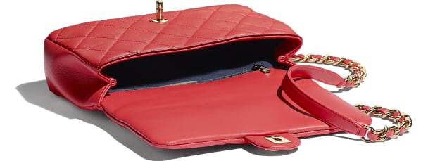 Chanel Classic Medium Flap Bag Red best quality