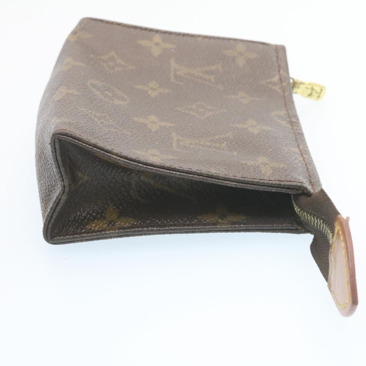 LOUIS VUITTON Monogram Poche Toilette 15 Pouch M47546 LV Auth am1911g