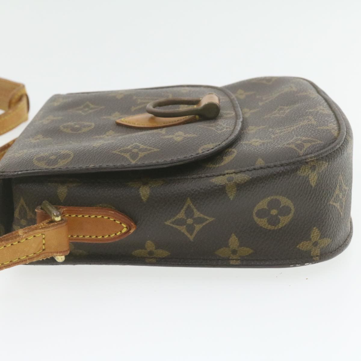 LOUIS VUITTON Monogram Saint Cloud MM Shoulder Bag M51243 LV Auth am936g