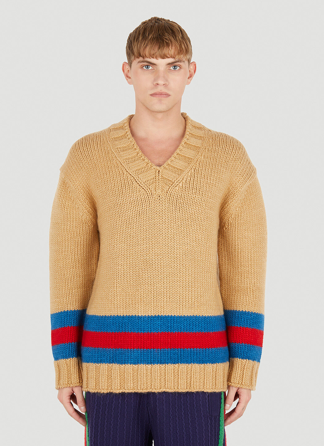 Gucci Men Striped Sweater
