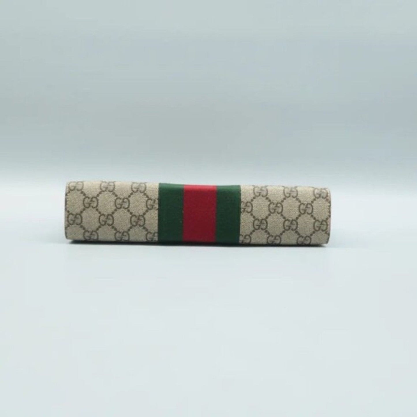 GUCCI Brown GG Canvas Clutch Bag