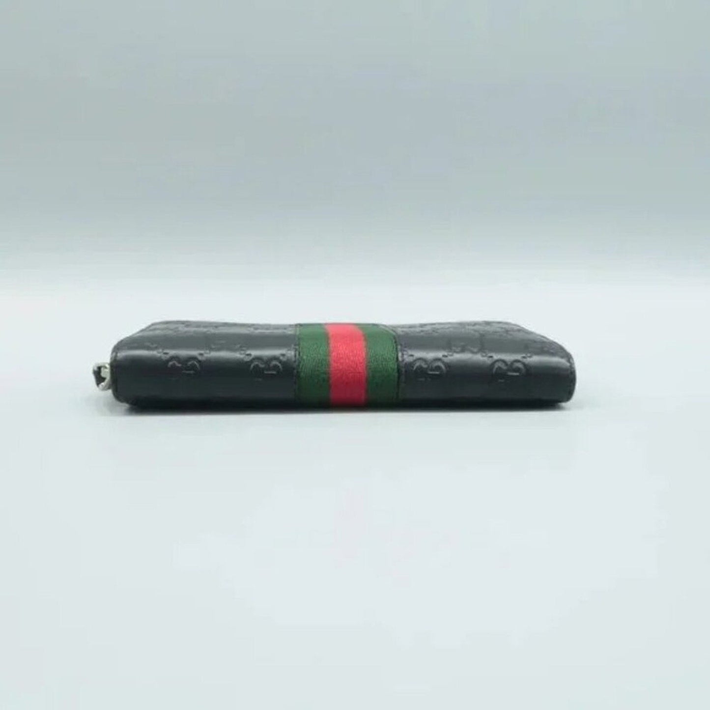 GUCCI Guccissima Black Leather Wallet