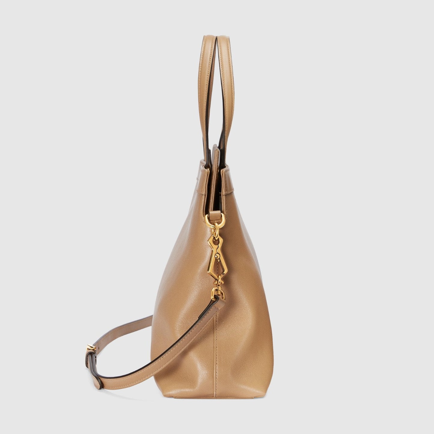 GUCCI Leather Medium Top Handle