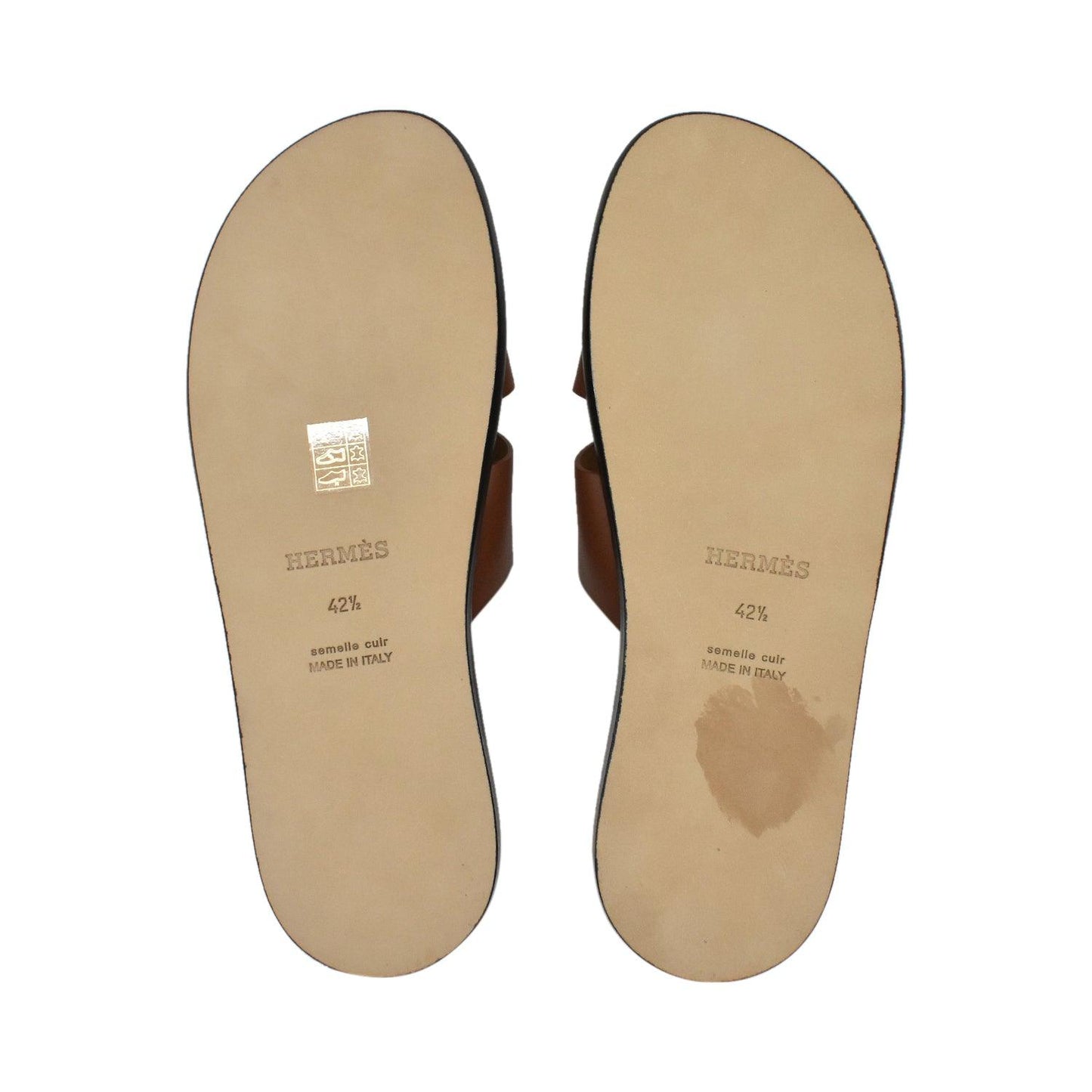 Hermes 'Oran' Sandals - Men's 42.5