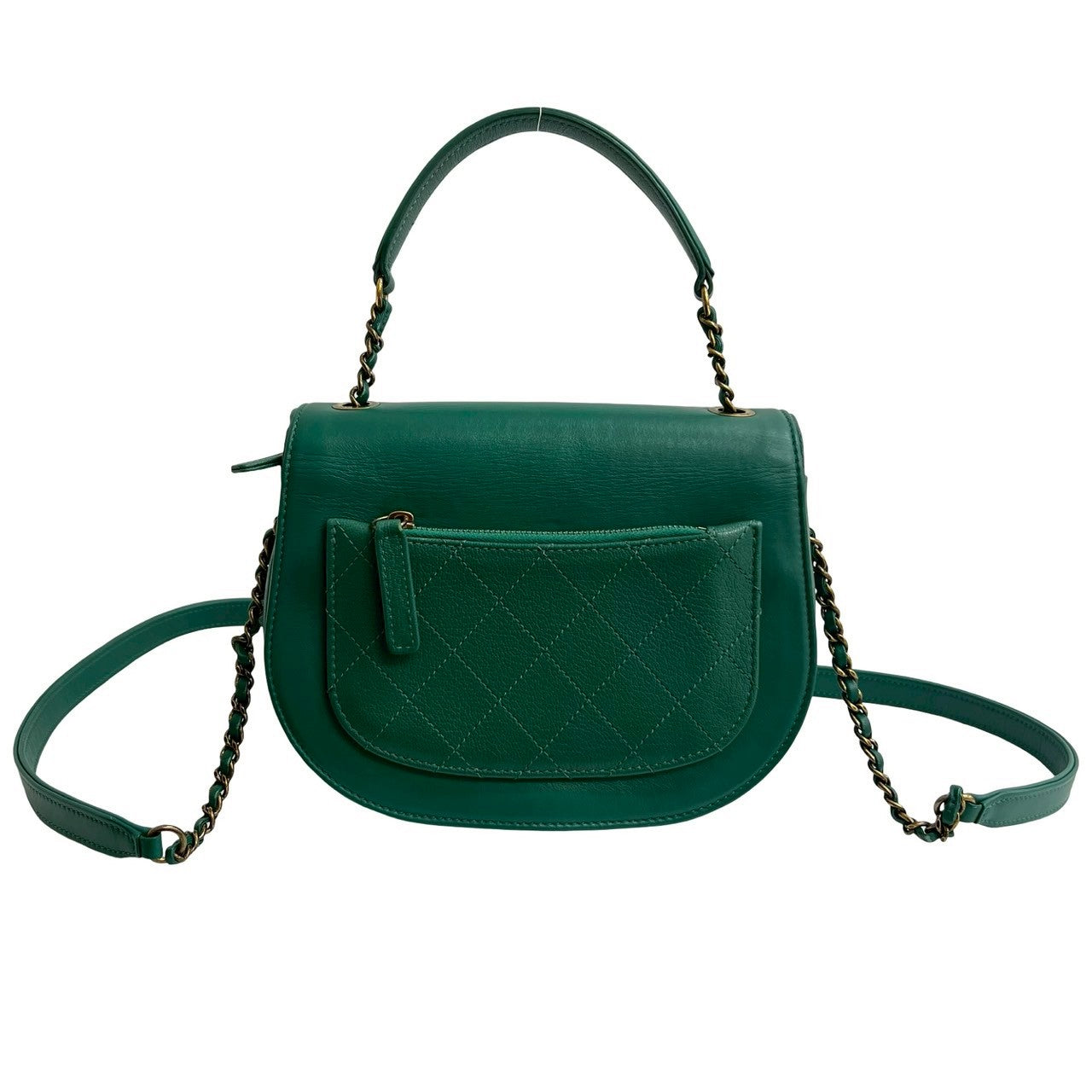 Chanel Coco Curve Calf Leather Shoulder Bag