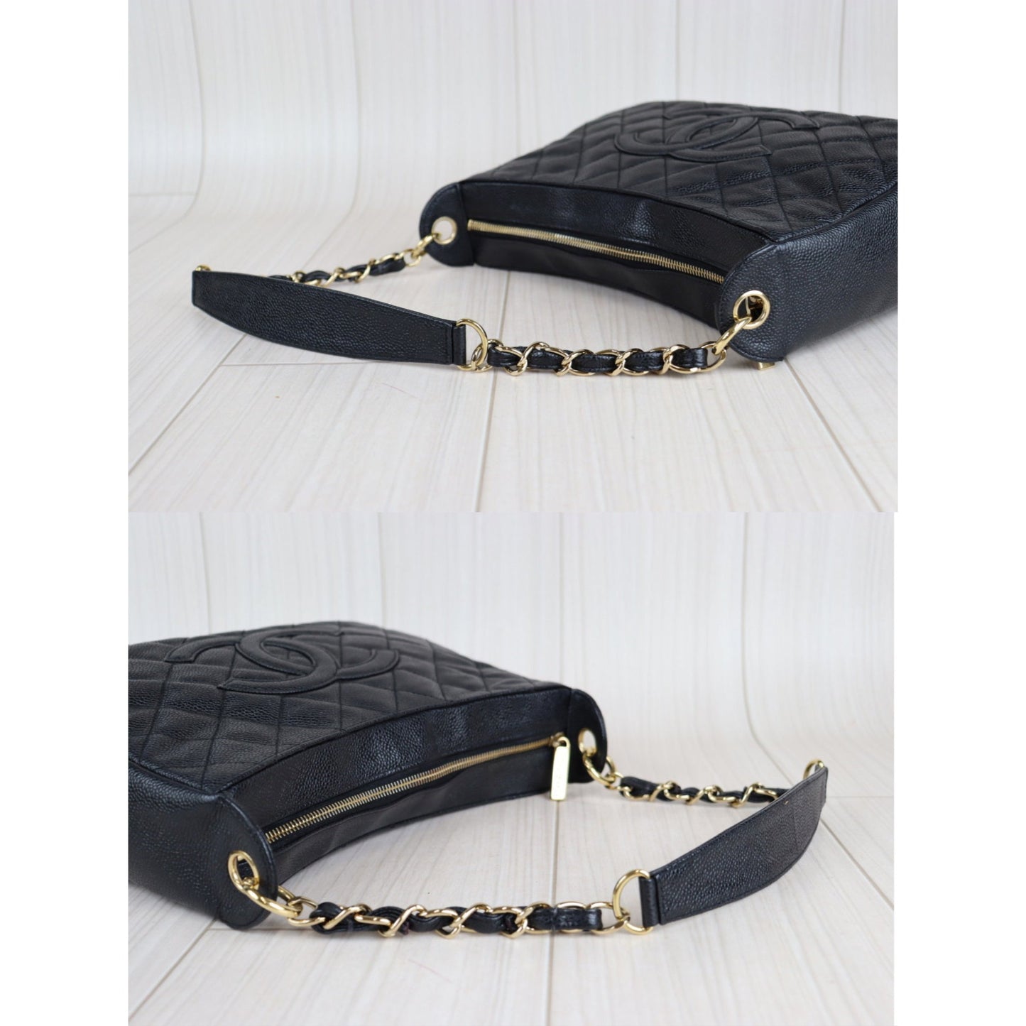 Rank A |CHANEL Caviar Skin Shoulder Bag|072401