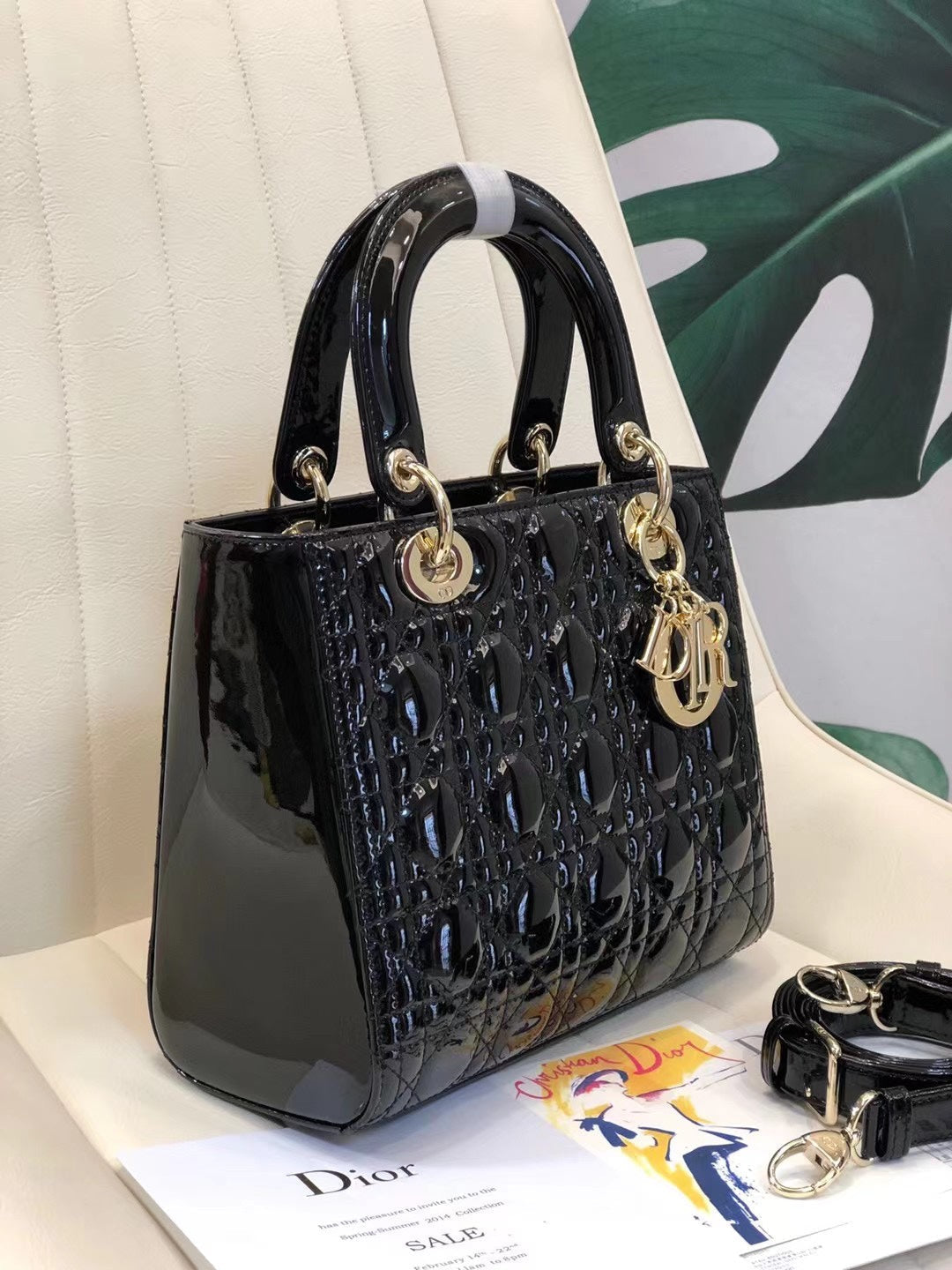 Christian Dior Medium Lady Dior Bag