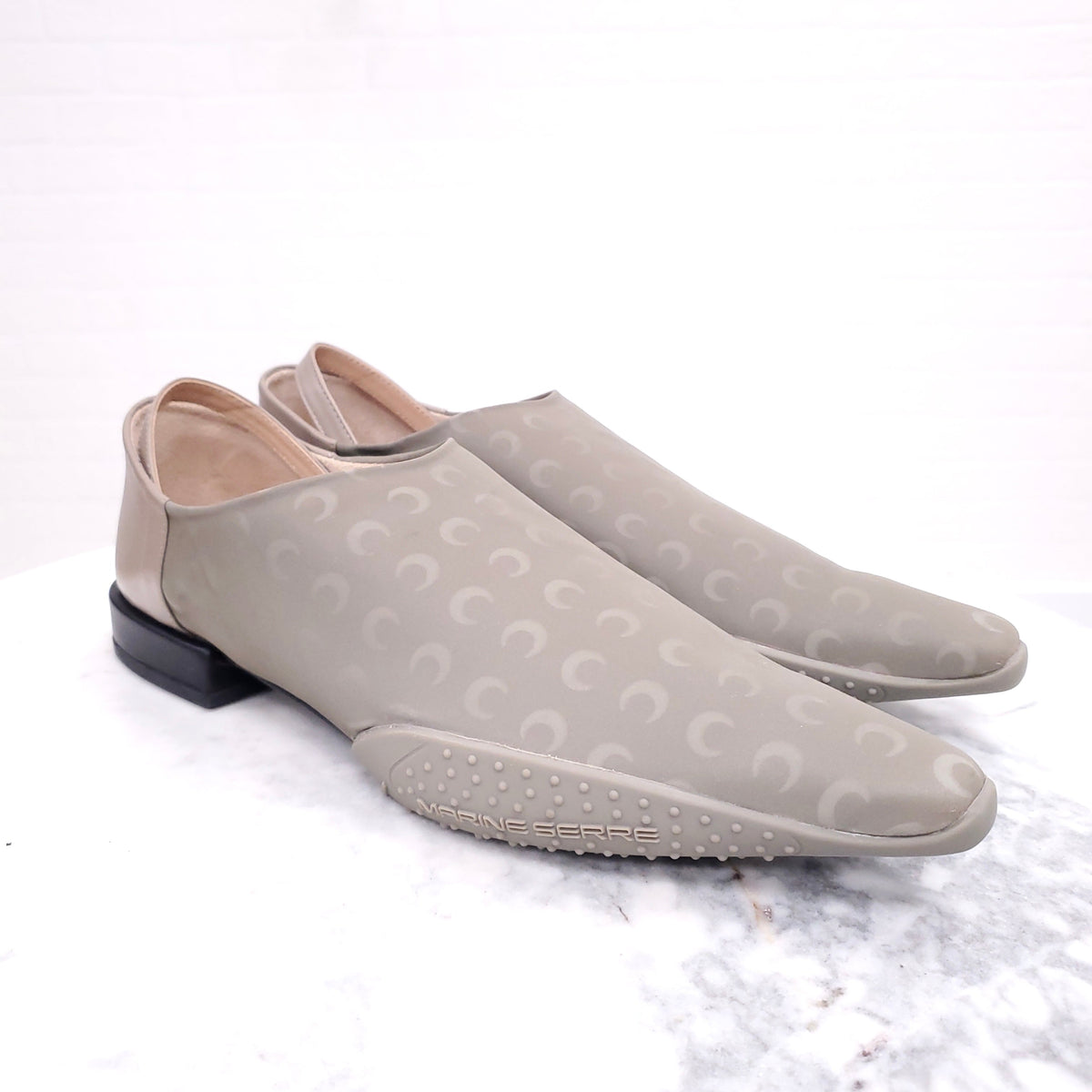 MARINE SERRE BABOUCHE FLAT ($1250) - SIZE 39