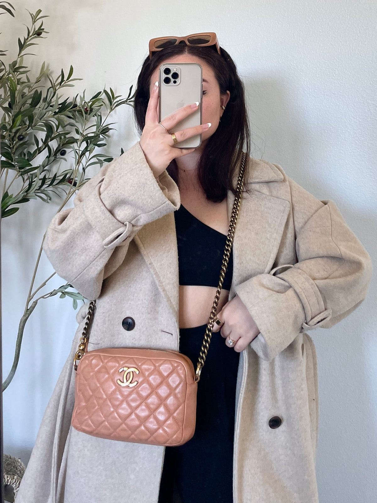Chanel Peachy Camera Bag