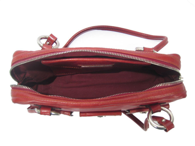 Marc Jacobs Burgundy Three Pocket Bag