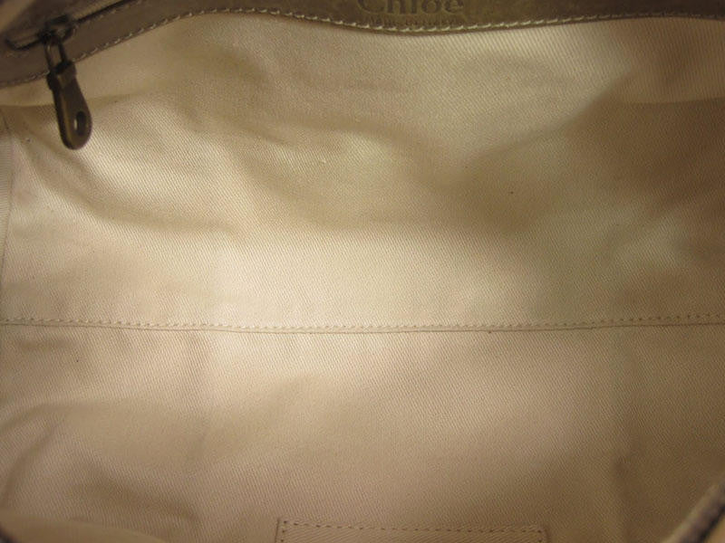 Chloé Natural Python Silverado
