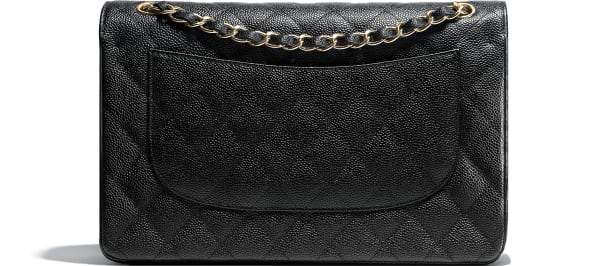Chanel Large/Jumbo Classic Handbag Black