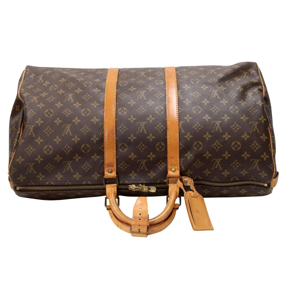 Louis Vuitton Keepall 55 Monogram Canvas Travel Bag LV-0829N-0002