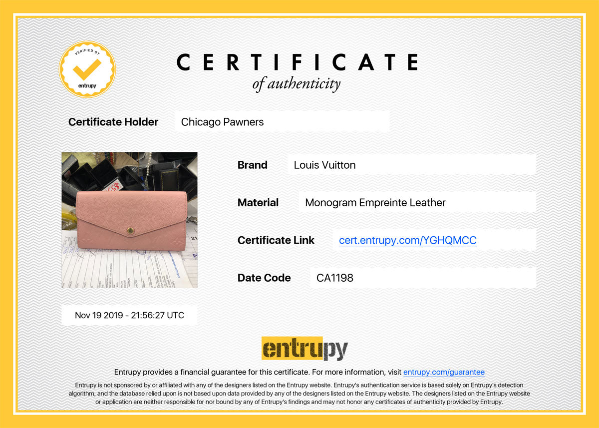 Louis Vuitton Sarah Wallet
