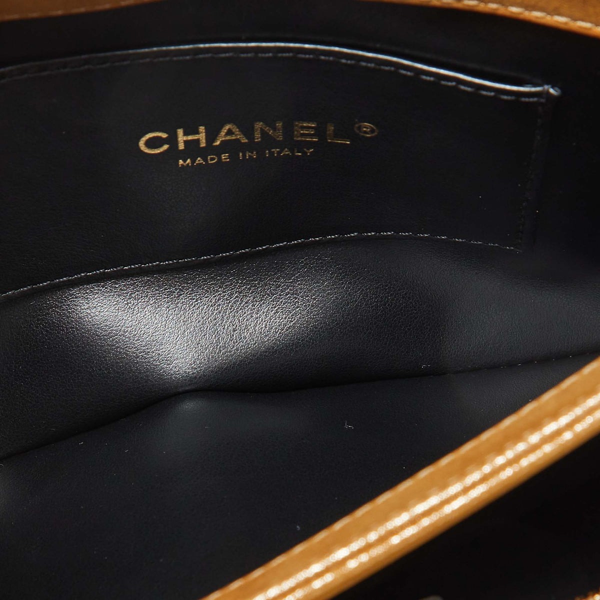 Top Quality Chanel Gold Iridescent Quilted Leather New Chain Bag