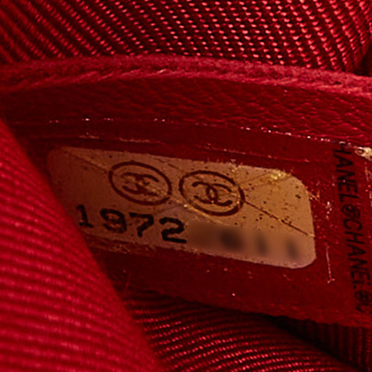 CHANEL Orange/Red Plexiglass Boy Brick Bag