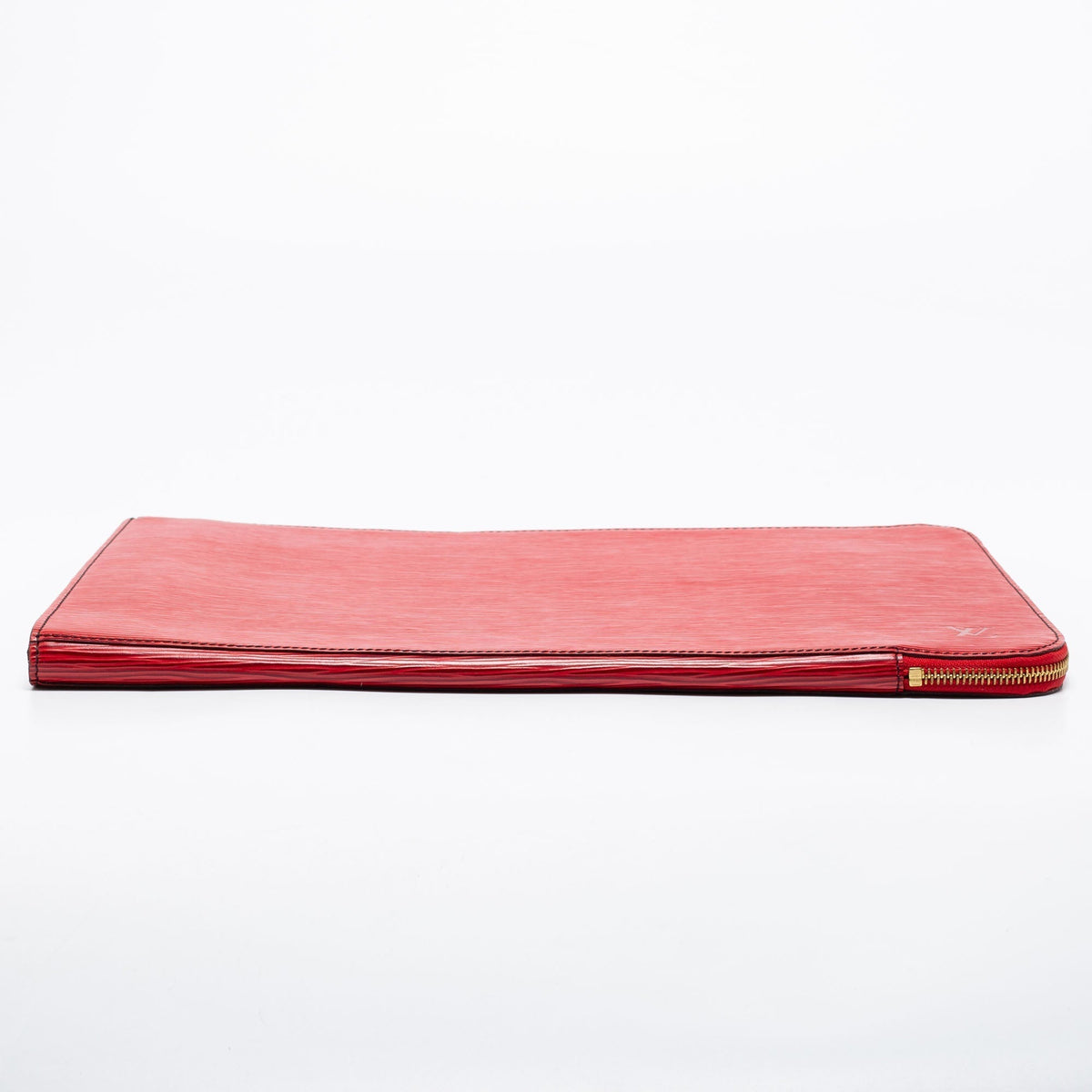 Louis Vuitton Red Epi Leather Poche Documents Portfolio Case