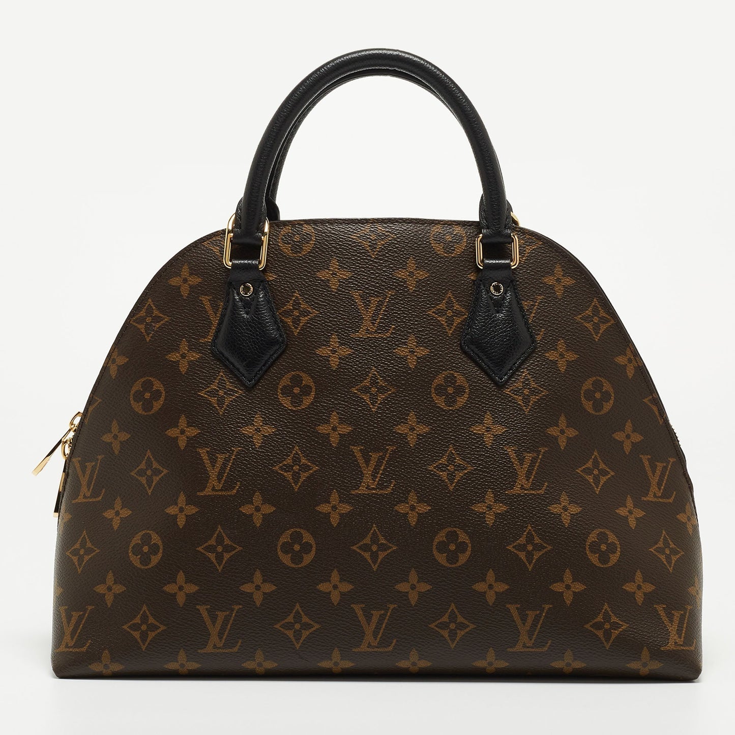 LOUIS VUITTON Brown Monogram Canvas BNB Alma Shoulder Bag