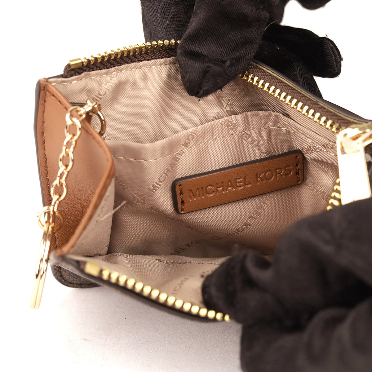 Michael Kors Top Zip Coin Pouch with ID Holder