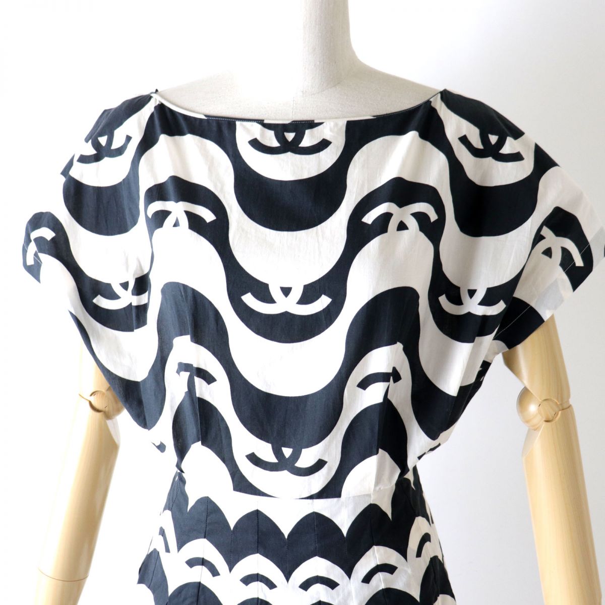 Chanel COCO Mark Cotton Dress