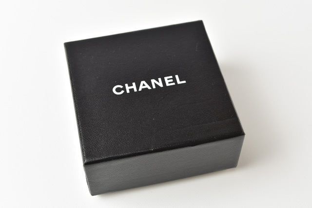 Chanel Silver Pearl Motif Earrings