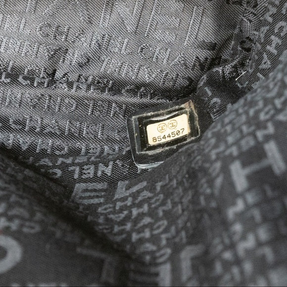 Chanel Vintage chocolate bar leather tote TWS pop