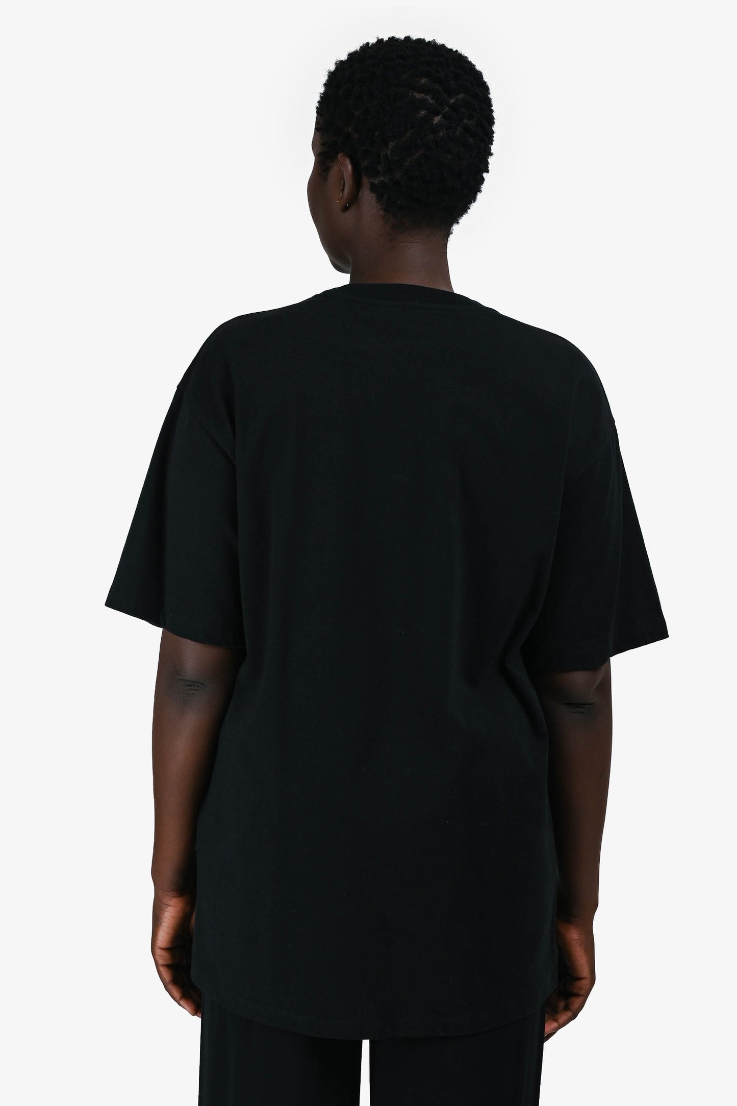 Gucci Black Cotton Strawberry T-Shirt Size M Mens