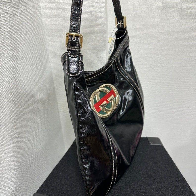Gucci GG Britt Blondie Tote Bag, Black