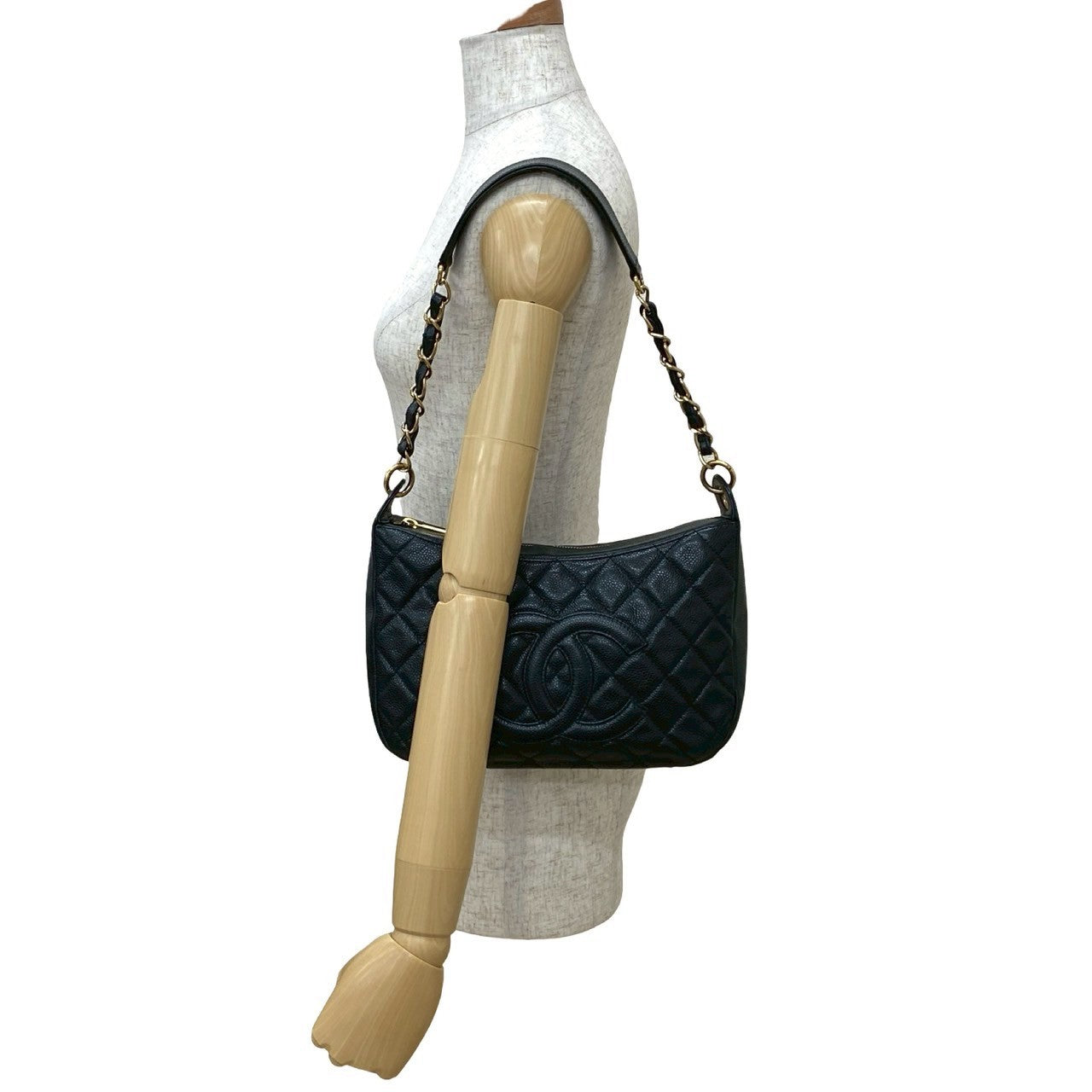 Chanel Matelassé Caviar Skin Shoulder Bag