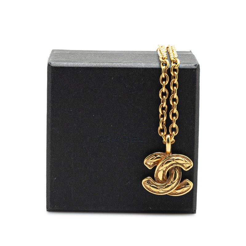 Chanel Coco Mark Matelassé Necklace