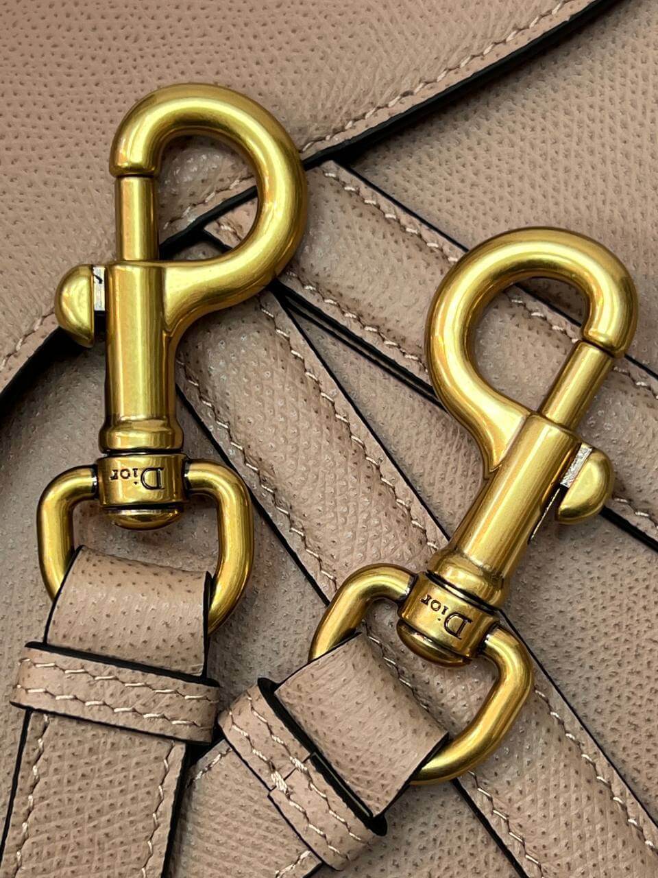Dior SADDLE Bag Taupe WITH STRAP